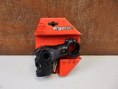 Vorbau von Ergotec, ERGOTEC SWELL-RE 70 I / VORBAU VERSTELLBAR / 35,0 MM KLEMMUNG / SAFETY LEVEL 6 vor USEDBIKES-OB.DE Hintergrund