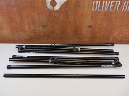 Fahrradständer von Feedback Sports, FEEDBACK SPORTS A FRAME PORTABLE EVENT STAND TRAGETASCHE vor USEDBIKES-OB.DE Hintergrund