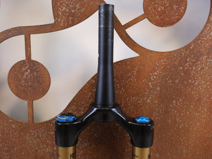 Federgabel von Fox, FOX 36 FACTORY FLOAT 29" 150 MM GRIP X2 FEDERGABEL vor USEDBIKES-OB.DE Hintergrund