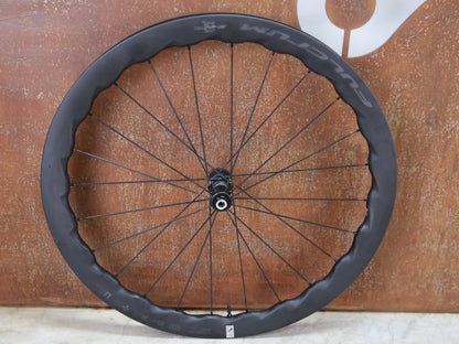 Laufrad/Laufradsatz von Fulcrum, FULCRUM SHARQ 42 CARBON LAUFRADSATZ DISC vor USEDBIKES - OB.DE Hintergrund