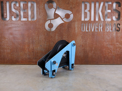 Rollentrainer & Zubehör von Garmin, GARMIN TACX NEO 2T SMART TRAINER T2875 / SRAM XD - R & SHIMANO HG vor USEDBIKES - OB.DE Hintergrund