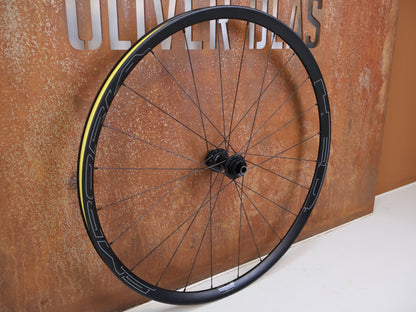 Laufrad/Laufradsatz von Hed, HED Emporia GA Pro Gravel Laufradsatz 700c 25mm N3W 1703g vor USEDBIKES-OB.DE Hintergrund