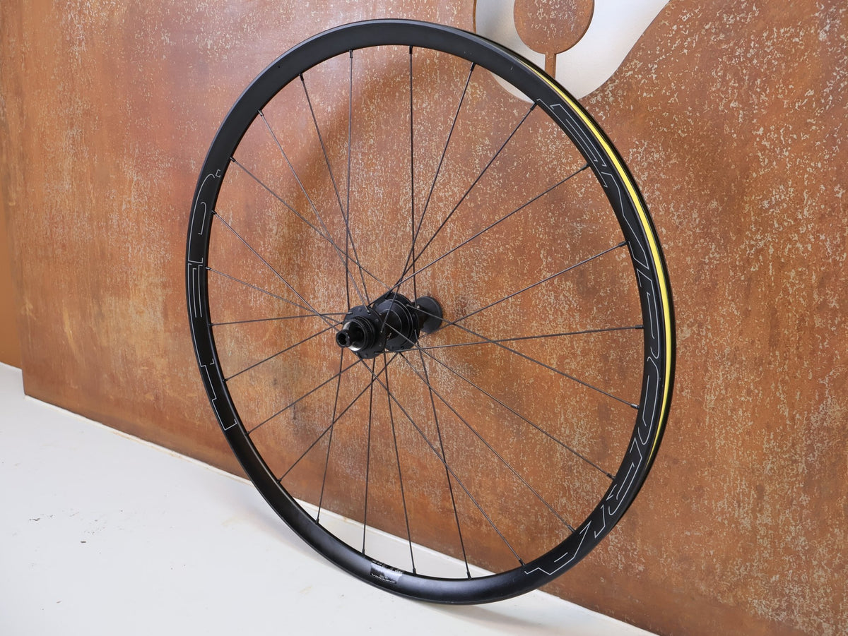 Laufrad/Laufradsatz von Hed, HED Emporia GA Pro Gravel Laufradsatz 700c 25mm N3W 1703g vor USEDBIKES-OB.DE Hintergrund