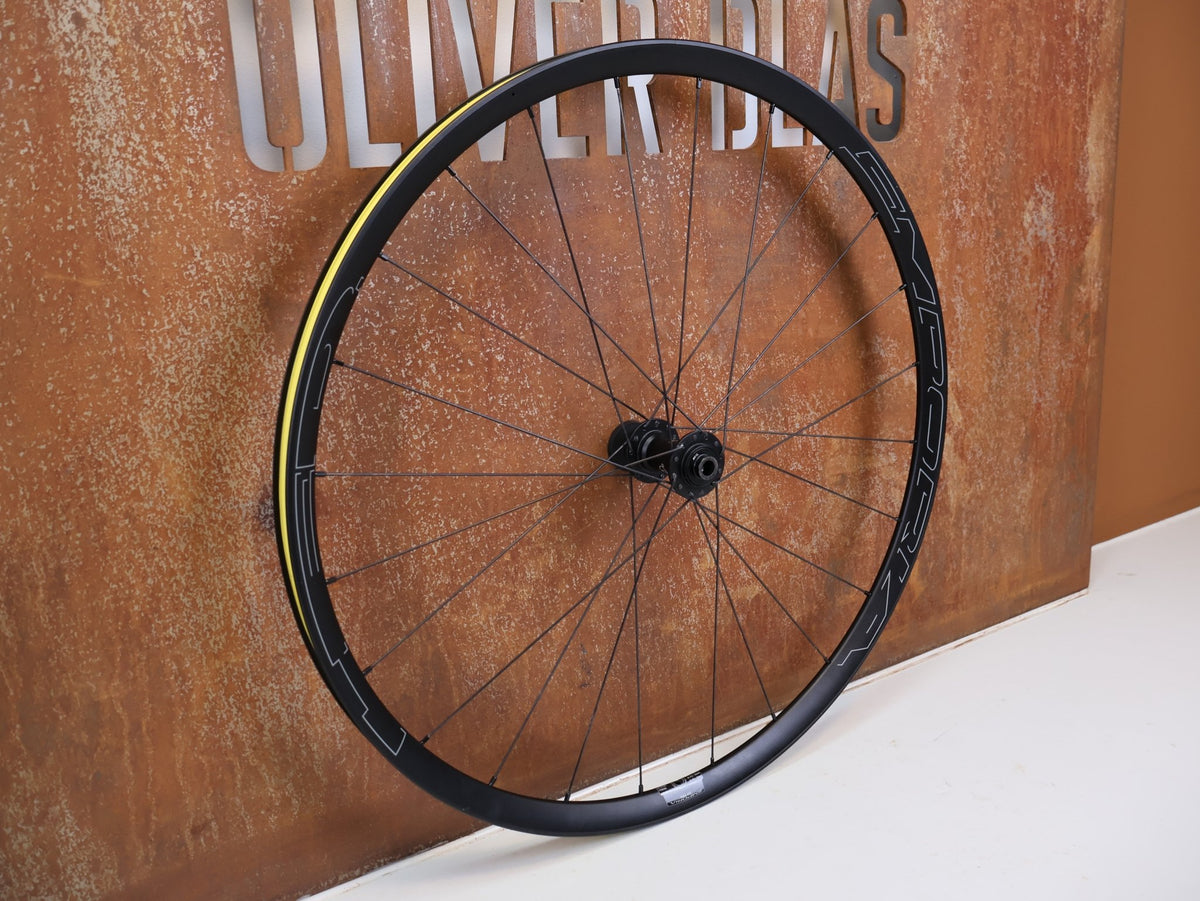 Laufrad/Laufradsatz von Hed, HED Emporia GA Pro Gravel Laufradsatz 700c 25mm N3W 1703g vor USEDBIKES-OB.DE Hintergrund