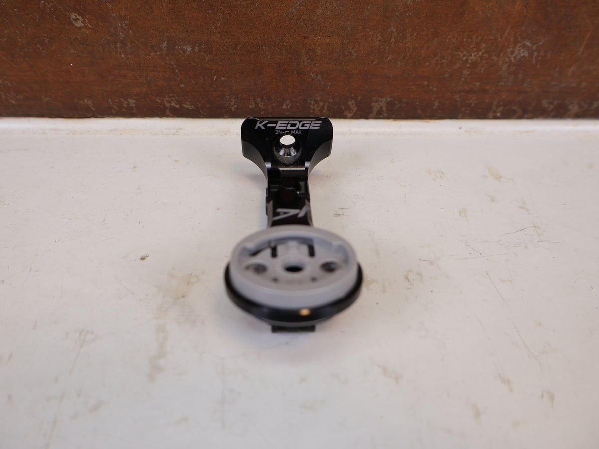 Computerhalterung von K-Edge, K-Edge Trek Madone Emonda Halterung Wahoo GoPro Mount 60g vor USEDBIKES-OB.DE Hintergrund