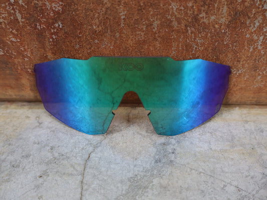 Brillen Zubehör & Ersatzteile von Koo, KOO ALIBI LENS ERSATZGLAS – RED BULL BORA HANSGROHE EDITION – GREEN MIRROR vor USEDBIKES - OB.DE Hintergrund