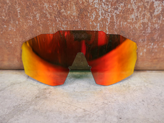 Brillen Zubehör & Ersatzteile von Koo, KOO ALIBI LENS ERSATZGLAS – RED BULL BORA HANSGROHE EDITION – RED MIRROR vor USEDBIKES - OB.DE Hintergrund