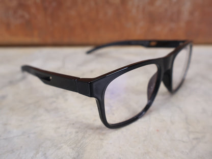 Brillen von Koo, KOO FIJI BRILLE – BLACK GLOSS / DEMO - GLAS vor USEDBIKES - OB.DE Hintergrund