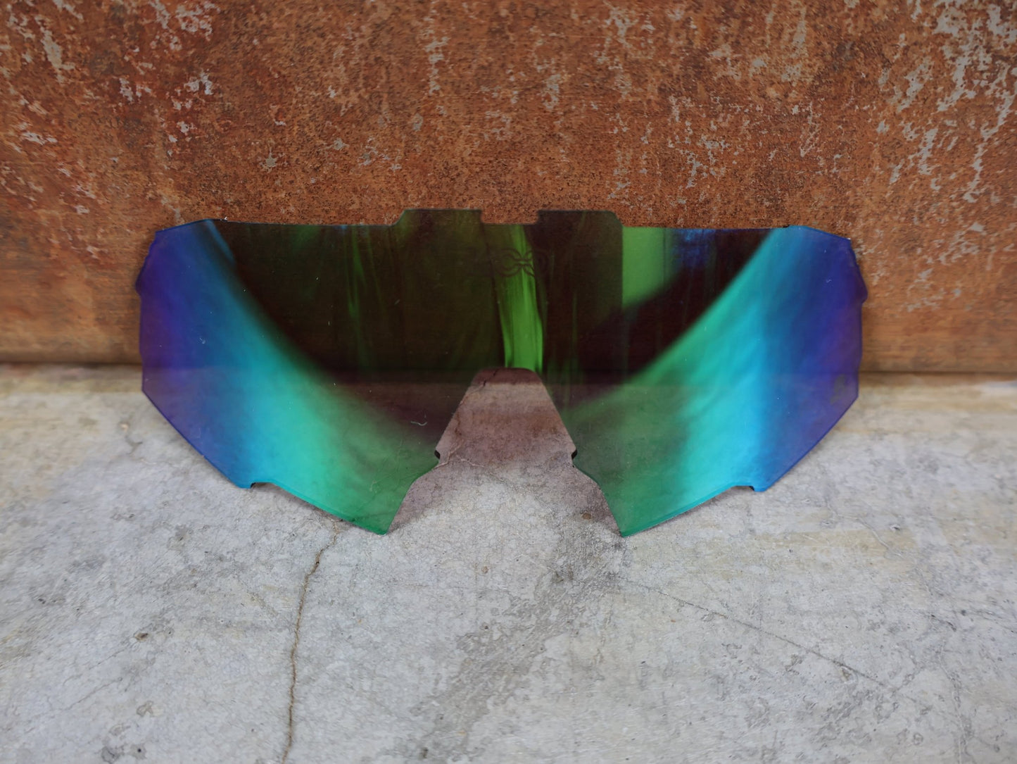 Brillen Zubehör & Ersatzteile von Koo, KOO SPECTRO LENS ERSATZGLAS – RED BULL BORA HANSGROHE EDITION – GREEN MIRROR vor USEDBIKES - OB.DE Hintergrund