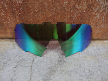 Brillen Zubehör & Ersatzteile von Koo, KOO SPECTRO LENS ERSATZGLAS – RED BULL BORA HANSGROHE EDITION – GREEN MIRROR vor USEDBIKES - OB.DE Hintergrund