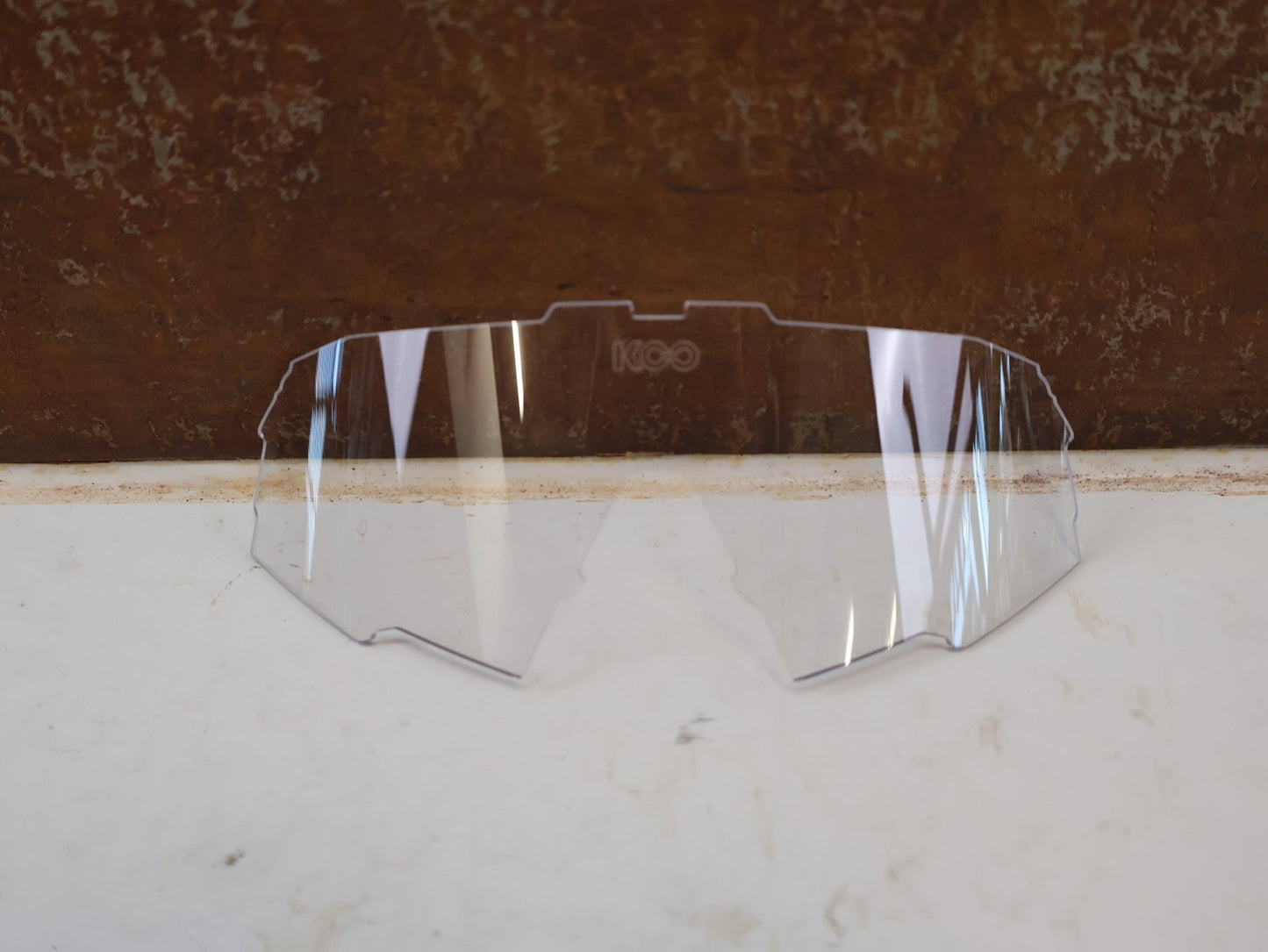 Brillen Zubehör & Ersatzteile von Koo, KOO SPECTRO LENS ERSATZGLAS / WECHSELGLAS CLEAR EINHEITSGRÖSSE ROAD vor USEDBIKES-OB.DE Hintergrund