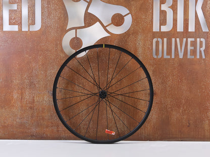 Laufrad/Laufradsatz von Mavic, MAVIC ALLROAD S DISC VORDERRAD / GRAVEL & CYCLOCROSS / CENTERLOCK / 12X100MM vor USEDBIKES - OB.DE Hintergrund