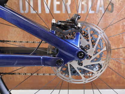 E-Mountainbike von Norco, Norco Sight VLT C1 Shimano EP8 900Wh Fox 36 160mm / XL vor USEDBIKES-OB.DE Hintergrund