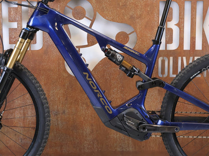 E-Mountainbike von Norco, Norco Sight VLT C1 Shimano EP8 900Wh Fox 36 160mm / XL vor USEDBIKES-OB.DE Hintergrund