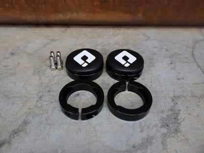 Griffe und Lenkerbänder von Odi, ODI RUFFIAN LOCK - ON GRIPS – 130 MM / GREY – D32RFSG - B vor USEDBIKES - OB.DE Hintergrund