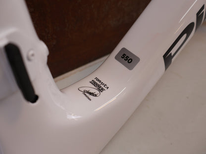 Rennradrahmen von Pinarello, PINARELLO DOGMA X RAHMENSET XOLAR WHITE CARBON / 55CM vor USEDBIKES-OB.DE Hintergrund