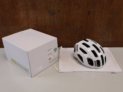 Helme von Poc, POC VENTRAL AIR MIPS / RENNRADHELM / GR. S / HYDROGEN WHITE vor USEDBIKES-OB.DE Hintergrund