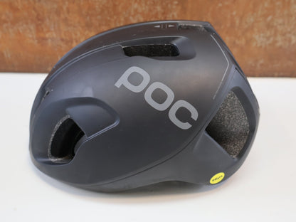 Helme von Poc, POC VENTRAL MIPS HELM / RENNRADHELM / GR. M / URANIUM BLACK MATT vor USEDBIKES-OB.DE Hintergrund