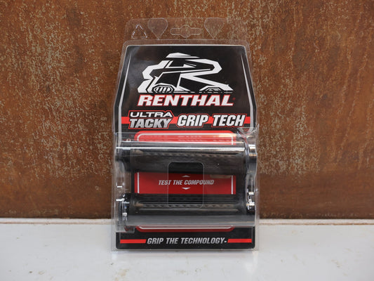 Griffe und Lenkerbänder von Renthal, RENTHAL LOCK-ON GRIFFE TRACTION ULTRA TACKY MTB ENDURO G212 vor USEDBIKES-OB.DE Hintergrund