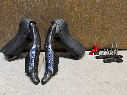 SRAM FORCE E1 AXS HRD BREMS-/ SCHALTHEBEL DISC / SET