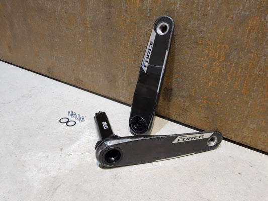 SRAM FORCE AXS E1 KURBELARME DUB 8-BOLT 172.5MM