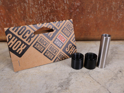 Zubehör von Rock Shox, ROCKSHOX – GLEITADAPTER / FÜHRUNGSBUCHSEN 10 × 50 MM (00.4118.091.015) vor USEDBIKES - OB.DE Hintergrund