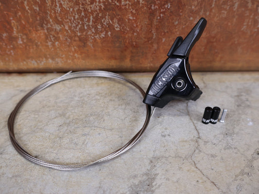 Zubehör von Sram, ROCKSHOX ONELOC REMOTE LOCKOUT HEBEL – FULL SPRINT – MTB vor USEDBIKES - OB.DE Hintergrund