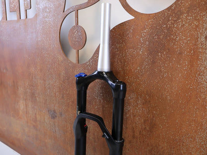 Federgabel von Rock Shox, ROCKSHOX REBA RL 29 ZOLL BOOST FEDERGABEL 120 MM / SCHWARZ vor USEDBIKES-OB.DE Hintergrund