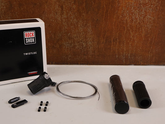 Zubehör von Sram, ROCKSHOX TWISTLOC A1 / FULL SPRINT 2P / REMOTE DREHGRIFF LINKS / 00.4318.024.000 vor USEDBIKES - OB.DE Hintergrund