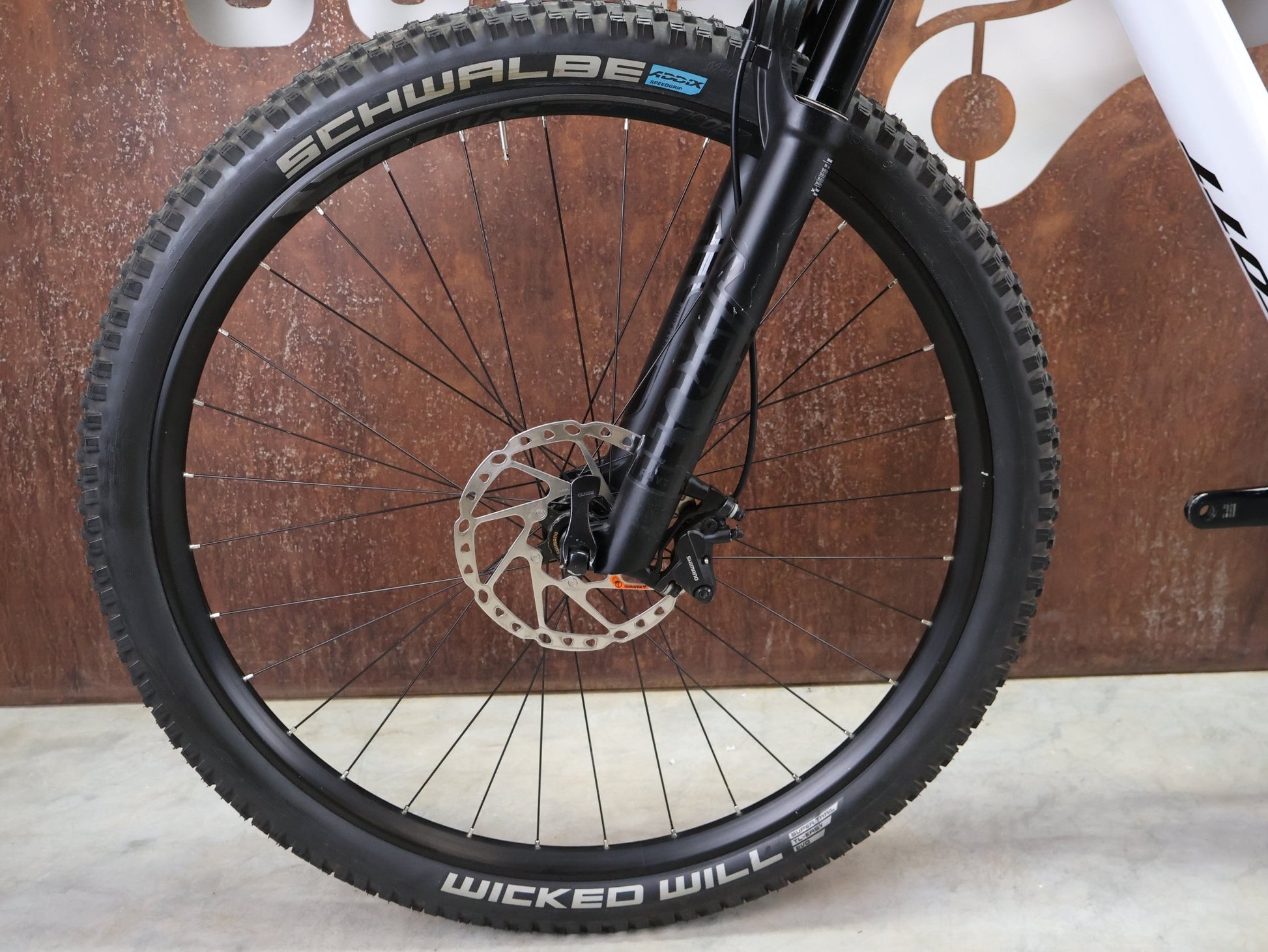 Mountainbike von Scott, SCOTT SPARK 930 / WHITE / M vor USEDBIKES - OB.DE Hintergrund