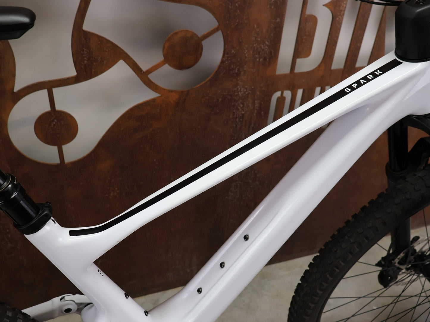 Mountainbike von Scott, SCOTT SPARK 930 / WHITE / M vor USEDBIKES - OB.DE Hintergrund