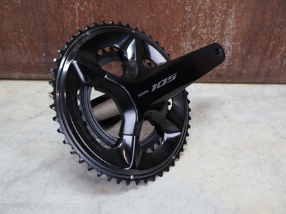 Kurbel von Shimano, SHIMANO 105 FC - R7100 KURBELGARNITUR 2X12FACH 50/34ZÄHNE 170 - 175MM vor USEDBIKES - OB.DE Hintergrund