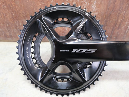 Kurbel von Shimano, SHIMANO 105 FC - R7100 KURBELGARNITUR 2X12FACH 50/34ZÄHNE 170 - 175MM vor USEDBIKES - OB.DE Hintergrund