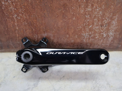 Kurbel von Shimano, SHIMANO DURA ACE FC - R9100 KURBELARME 2X11 FACH 175MM vor USEDBIKES - OB.DE Hintergrund