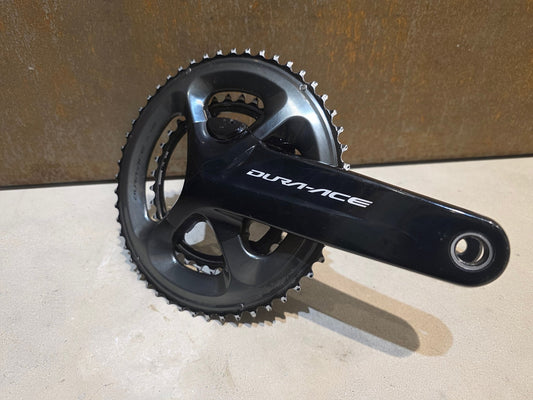 Powermeter von Shimano, SHIMANO DURA ACE FC - R9100 - P POWERMETER KURBEL 50/34 ZÄHNE 172,5MM vor USEDBIKES - OB.DE Hintergrund