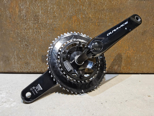 Powermeter von Shimano, SHIMANO DURA ACE FC - R9100 - P POWERMETER KURBEL 50/34 ZÄHNE 172,5MM vor USEDBIKES - OB.DE Hintergrund