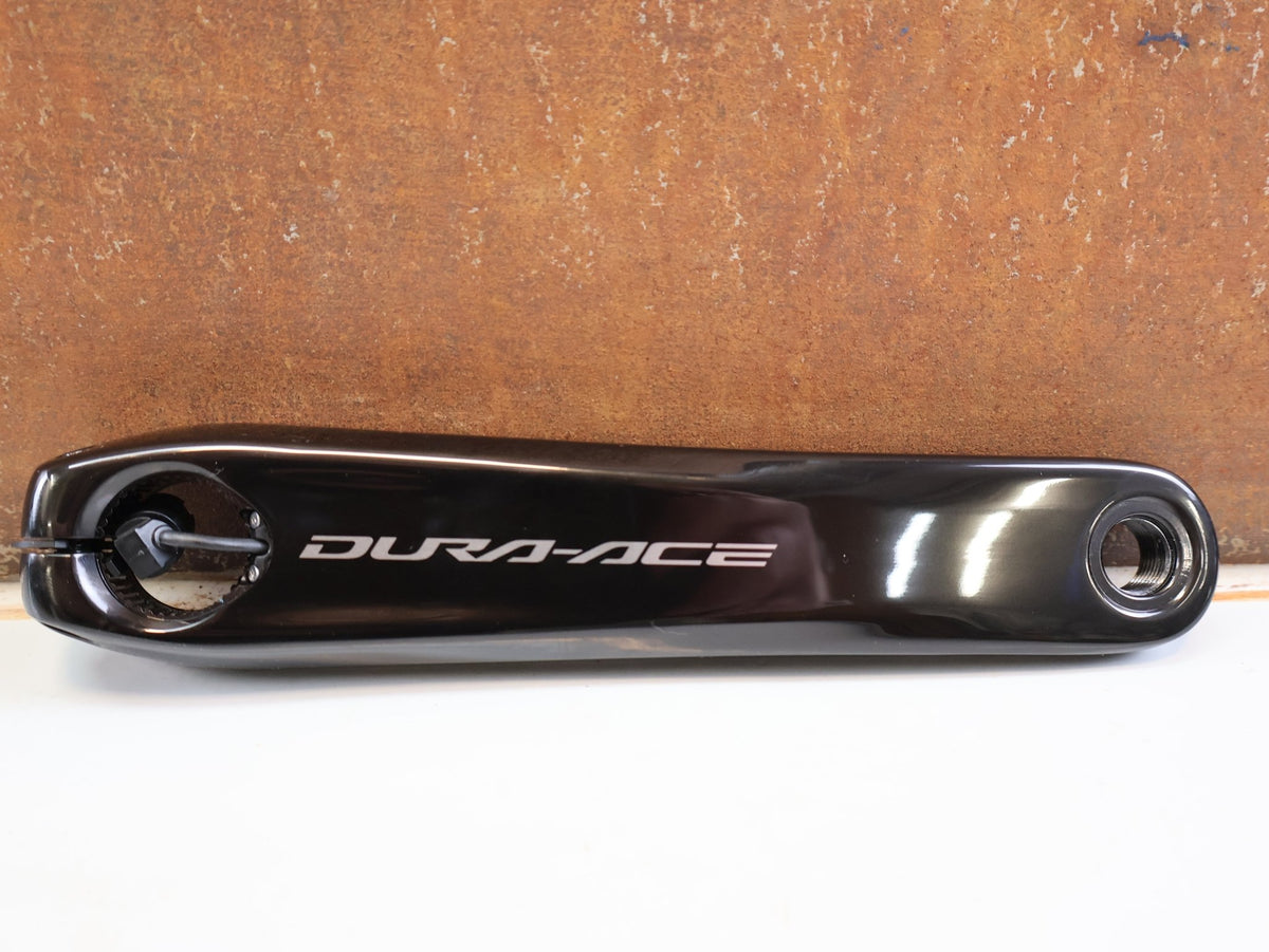 Kurbel von Shimano, Shimano Dura-Ace FC-R9200-P Powermeter Kurbel 170mm 50-34 vor USEDBIKES-OB.DE Hintergrund