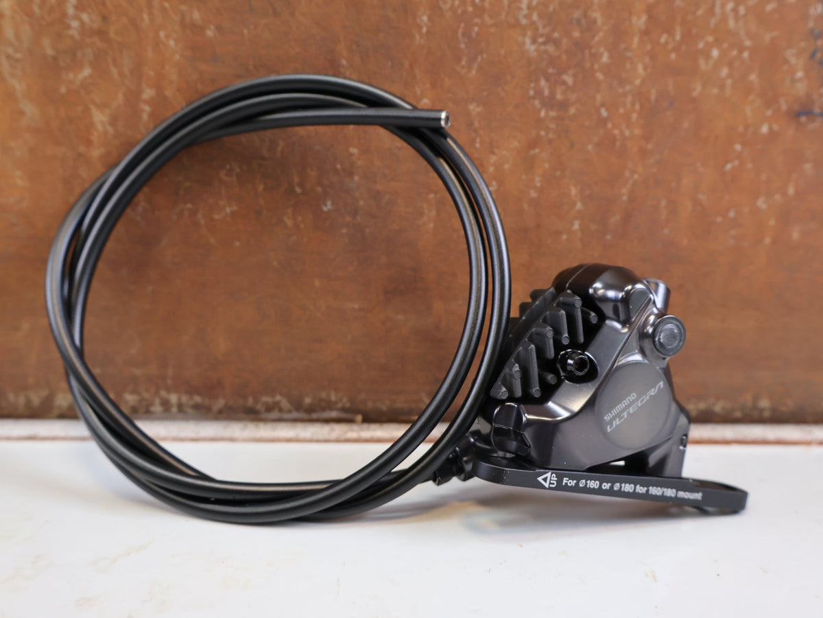 Brems-/ Schalthebel von Shimano, SHIMANO ULTEGRA DI2 ST R8170 BR R8170 SCHEIBENBREMSE VR ODER HR vor USEDBIKES-OB.DE Hintergrund