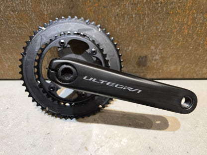 Kurbel von Shimano, SHIMANO ULTEGRA FC - R8100 KURBELGARNITUR 2X12FACH 52/36ZÄHNE 170 - 175MM in variant_title vor USEDBIKES - OB.DE Hintergrund