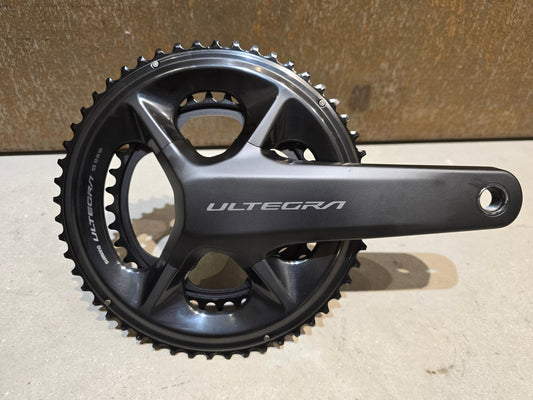 Kurbel von Shimano, SHIMANO ULTEGRA FC - R8100 KURBELGARNITUR 2X12FACH 52/36ZÄHNE 170 - 175MM in variant_title vor USEDBIKES - OB.DE Hintergrund