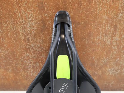 Sattel von Specialized, SPECIALIZED POWER EXPERT MIMIC / DAMEN FAHRRADSATTEL / 155 MM / TITAN STREBEN vor USEDBIKES-OB.DE Hintergrund