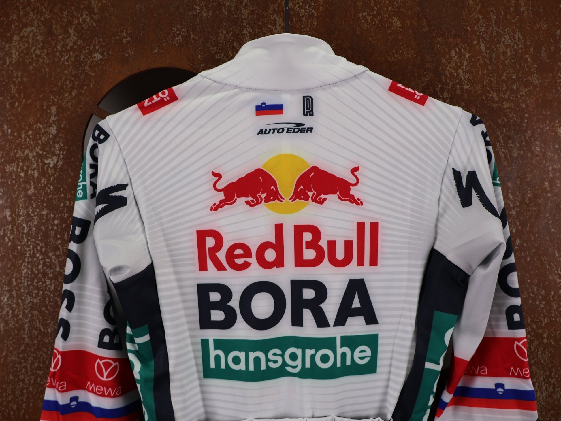Langarm Trikot - BOH von Specialized, SPECIALIZED RED BULL - BORA HANSGROHE THERMAL JERSEY LS ROGLIČ / LANGARM TRIKOT vor USEDBIKES - OB.DE Hintergrund