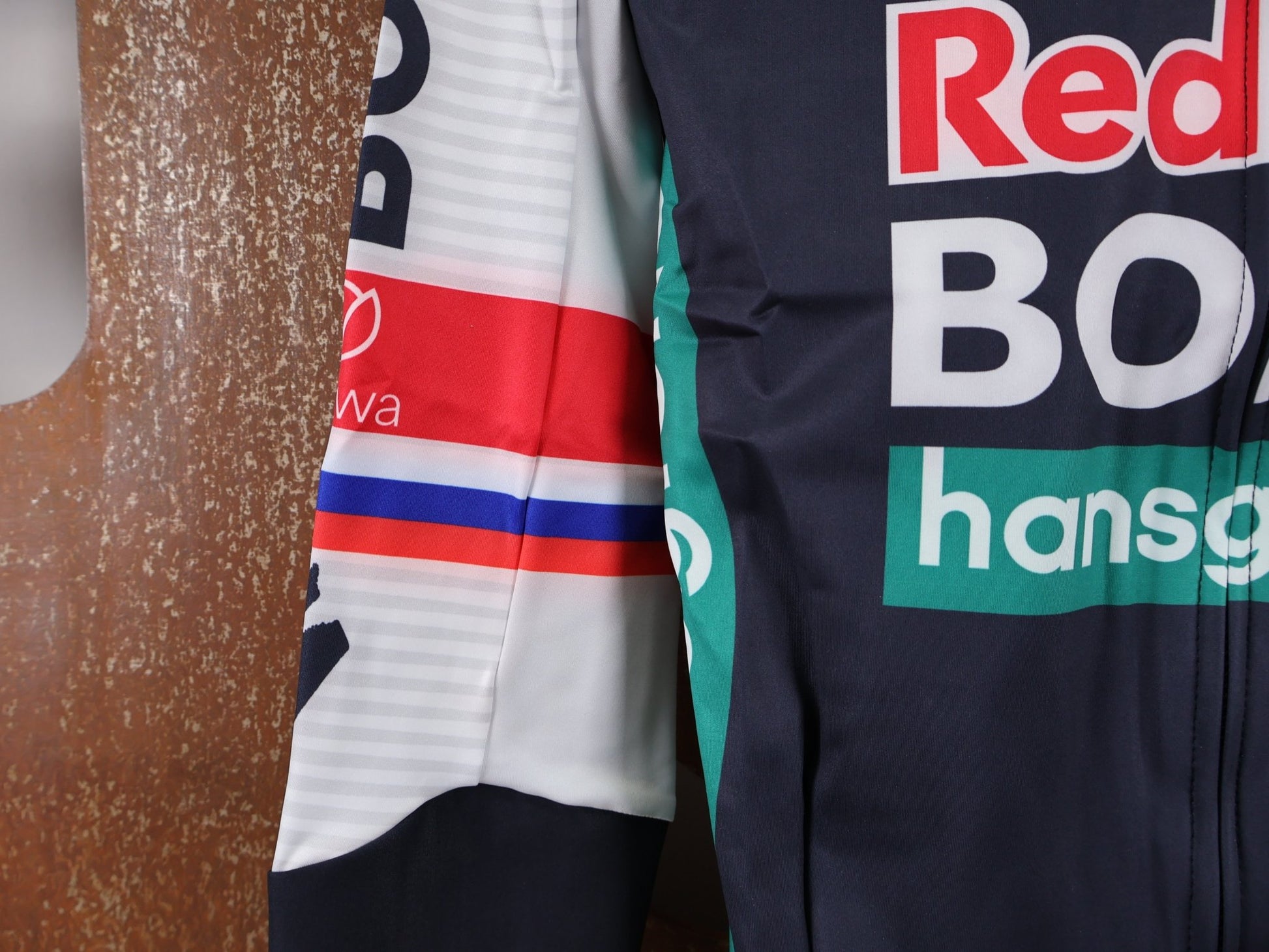 Langarm Trikot - BOH von Specialized, SPECIALIZED RED BULL - BORA HANSGROHE THERMAL JERSEY LS ROGLIČ / LANGARM TRIKOT vor USEDBIKES - OB.DE Hintergrund