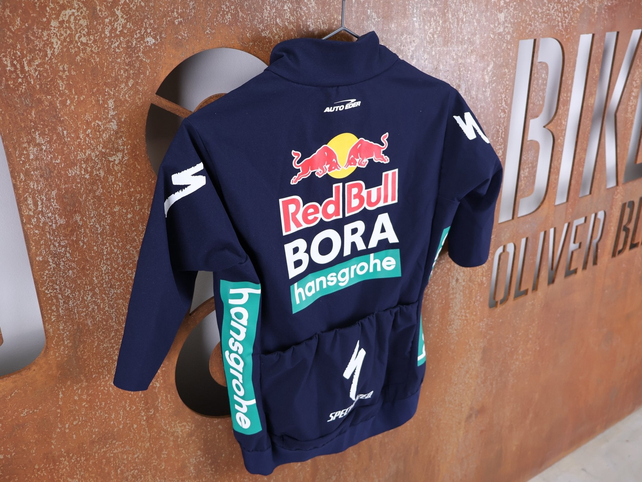 SPECIALIZED RED BULL - BORA HANSGROHE WET WEATHER JERSEY SS