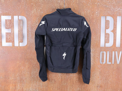 Langarm Trikot - BOH von Specialized, SPECIALIZED S - WORKS INSULATED SOFTSHELL JACKET / WINTERJACKE vor USEDBIKES - OB.DE Hintergrund