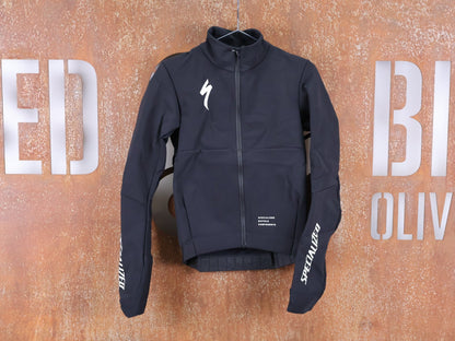 Langarm Trikot - BOH von Specialized, SPECIALIZED S - WORKS INSULATED SOFTSHELL JACKET / WINTERJACKE vor USEDBIKES - OB.DE Hintergrund