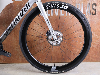 Rennrad von Specialized, SPECIALIZED TARMAC SL7 EXPERT UDI2 / SHIMANO ULTEGRA DI2 – DT SWISS ARC 1600 45 MM – GRÖSSE 52 CM vor USEDBIKES - OB.DE Hintergrund