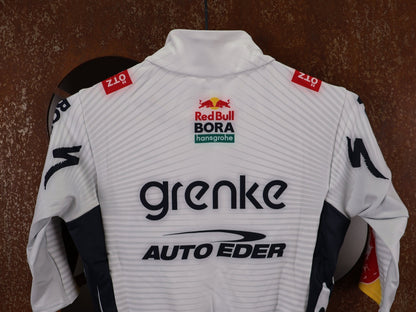 Langarm Trikot - BOH von Specialized, SPECIALIZED TGA ROOKIES OF RED BULL - BORA HANSGROHE THERMAL JERSEY SS / KURZARM TRIKOT vor USEDBIKES - OB.DE Hintergrund