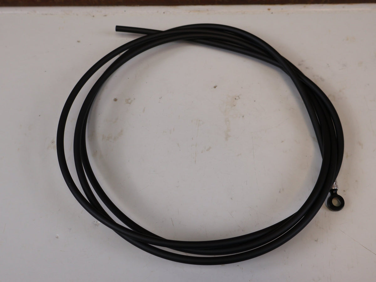 Bremsleitung von Sram, SRAM BREMSLEITUNG 200 CM SCHWARZ BANJO SCHWARZ vor USEDBIKES-OB.DE Hintergrund