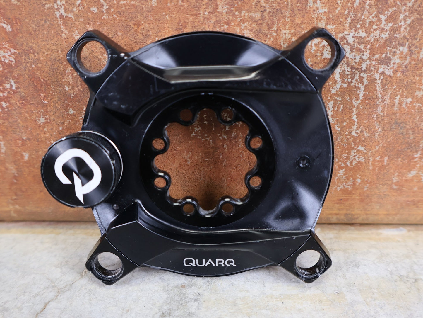 Powermeter von Sram, SRAM DZERO XX1 EAGLE AXS POWERMETER SPIDER QUARQ MTB BOOST 104 BCD vor USEDBIKES - OB.DE Hintergrund